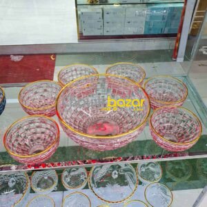 7pcs Deli Glass Crystal Suger Bowl 00848