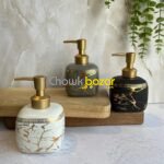 Ceramic Soap Dispenser Thunder Design 00851
