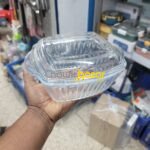 1000ml Staip Design Two Handle Serving Dish with Glass Lid 00891 - Image 3